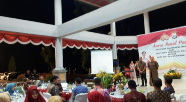 Kapolres Halbar Berganti, lepas Sambut resmi Dilakukan