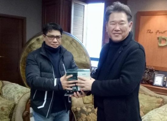 Lagi Bupati Danny saat ke Korea Selatan di Soal