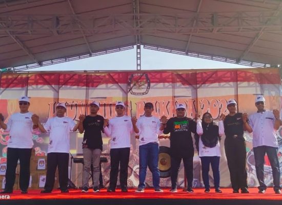 KPU Halbar  Launching Pilkada 2020