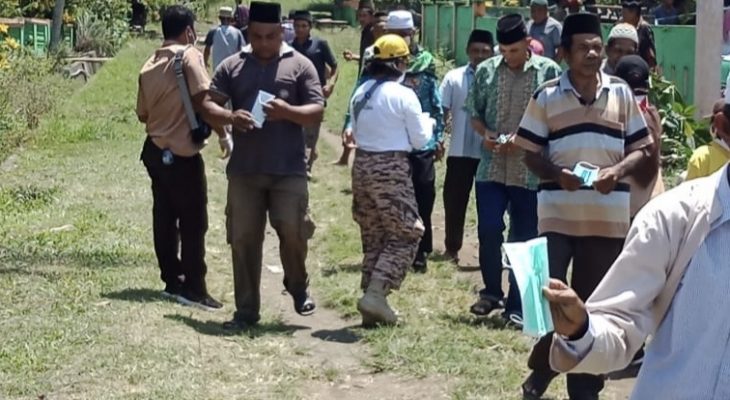 Pendemi Covid-19, Pramuka Halbar Berbagi