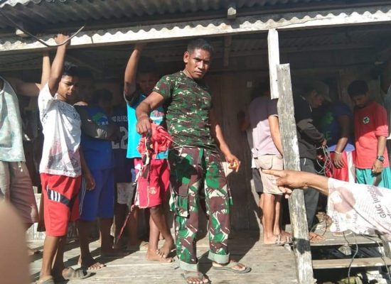 Terduga Pelaku Pembunuhan Tragis Pelajar Obi Telah Ditangkap Oleh Babinsa Desa Alam Pelita