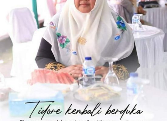 Kabar Duka,Istri Walikota Tikep Meninggal Dunia