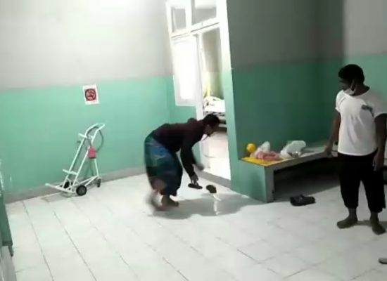 Tulisan Pasien Positif  Covid-19 Malut via WhatsApp Kepada Wartawan