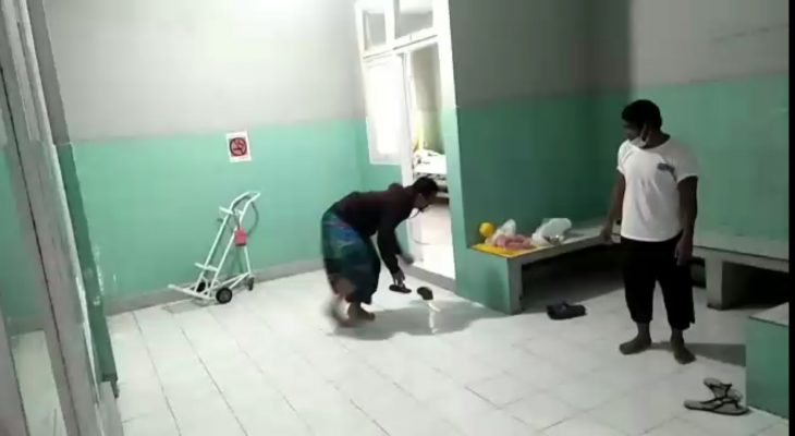 Tulisan Pasien Positif  Covid-19 Malut via WhatsApp Kepada Wartawan