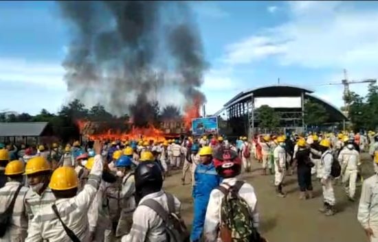 Aksi Buruh PT IWIP Murni Kelalaian Perusahaan