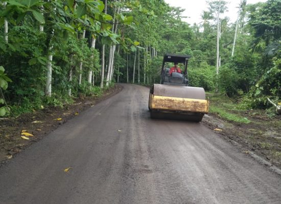Akses Jalan Gufasa-Hoku-Hoku Kie Kembali Dikerjakan