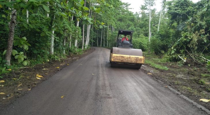 Akses Jalan Gufasa-Hoku-Hoku Kie Kembali Dikerjakan