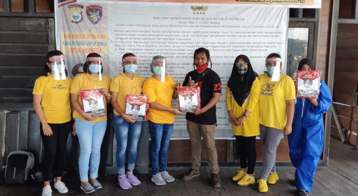 Hari Ini Tim Center Namto Lanjutkan Pembagian APD Covid-19