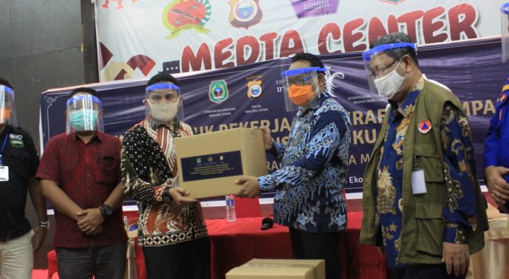 Pemprov Malut Salurkan Bantuan Kemenpar Ekraf Ke 10 Kabupaten kota