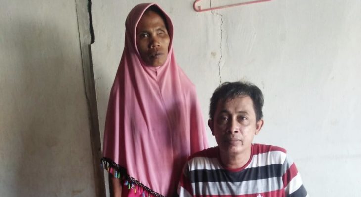 Keterbatasan Fisik, Sepasang Suami istri Warga Desa Koititi Bertahan Hidup Tanpa Uluran Tangan Pemerintah