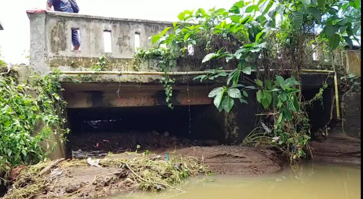 Ini Pemicu Luapan Air Hujan Di SMPN 2 Halbar