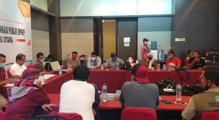 Humas Pemprov Malut Tatap Muka Dengan Kompress
