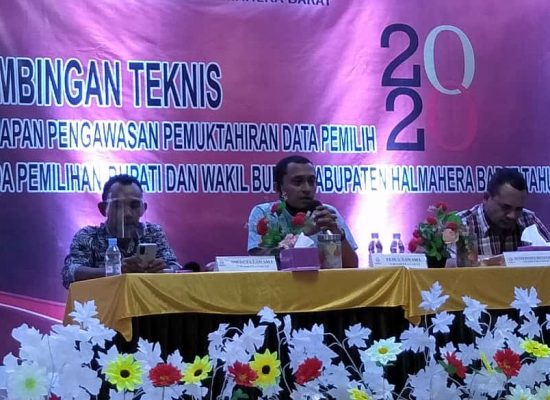 Panwascam se-Halbar Diminta Awasi Ketat Proses Pilkada 2020