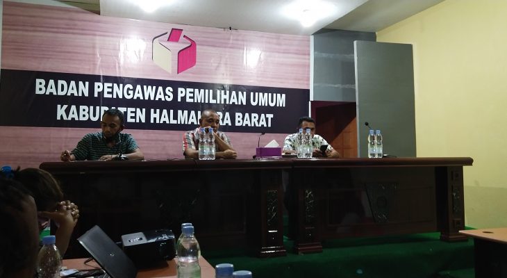 Bawaslu Halbar Gelar Sosialisasi Lanjutan Tahapan Pemilukada