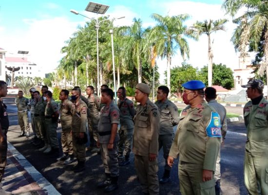 Satpol-PP Provinsi Malut Mulai  Siapkan Pasukan Pengamanan Aksi
