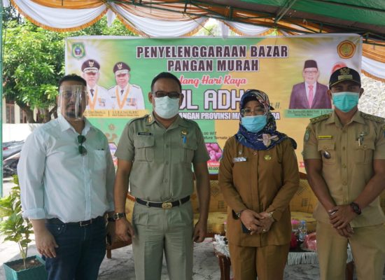 Jelang Idul Adha, Sekprov Buka Bazar Pangan Murah.
