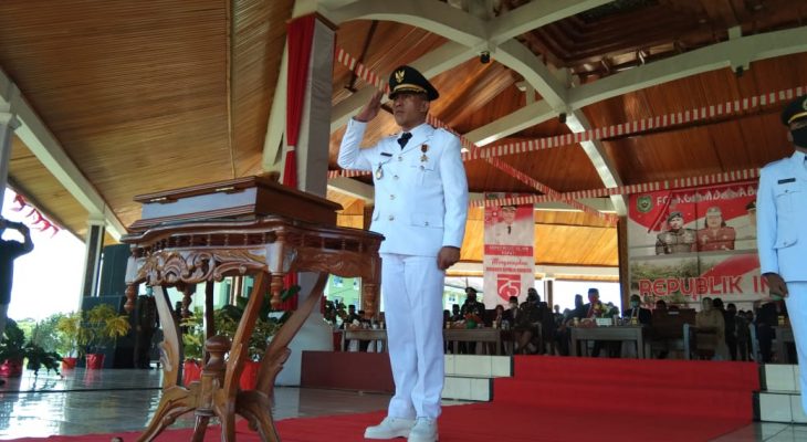 Dua Kali Ahmad Zakir Mando Jadi Inspektur Upacara HUT RI di Halbar