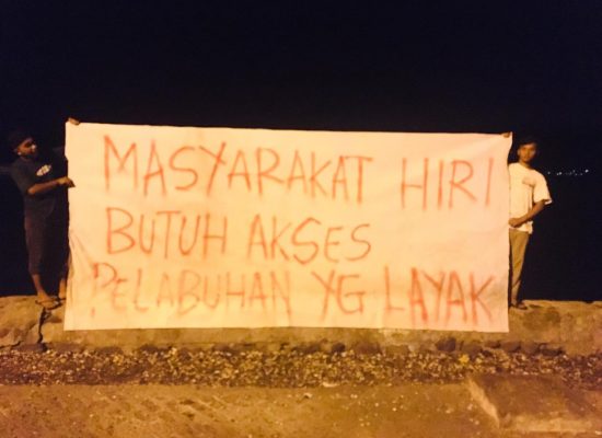 Masyarakat Hiri Tetap “Gulung Calana,Nae Parahu”