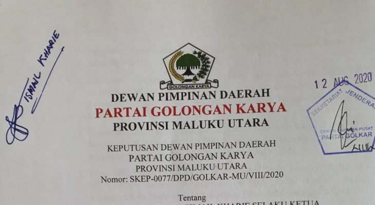 AG.Mandala Sangadji Nahkodai DPD ll Golkar Kepsul