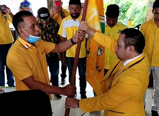 AZM Kembali Pimpinan DPD II Golkar Halbar