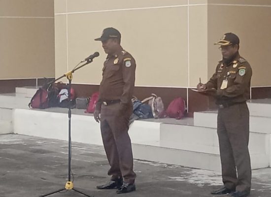 Diduga SK Anggota Satpol PP Fiktif, Sekretaris Satpol PP Provinsi Malut  Lakukan Penertiban