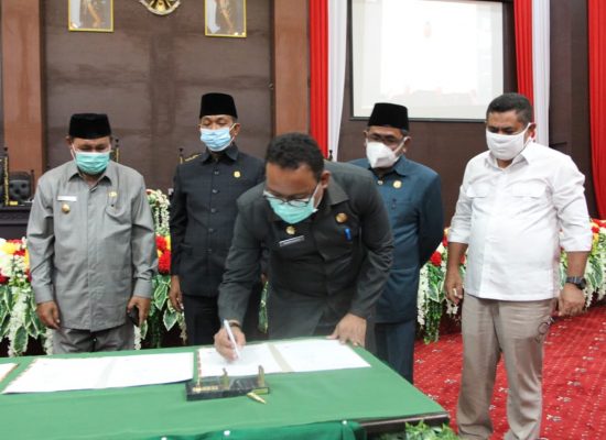 Paripurna KUA-PPAS Perubahan 2020 Provinsi Malut Dan Persetujuan Penganggaran Tahun Jamak Dihelat