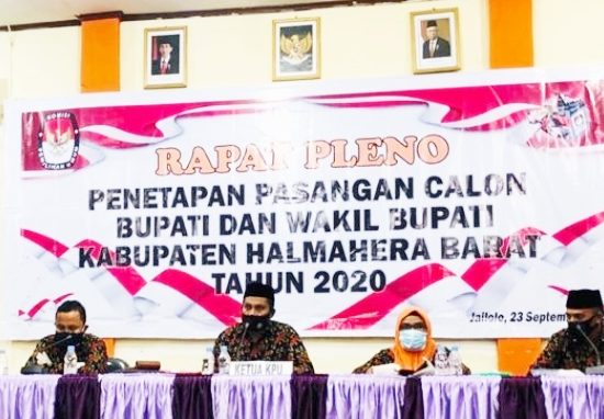 Tok! 4 Paslon Siap Bertarung di Pilkada Halbar