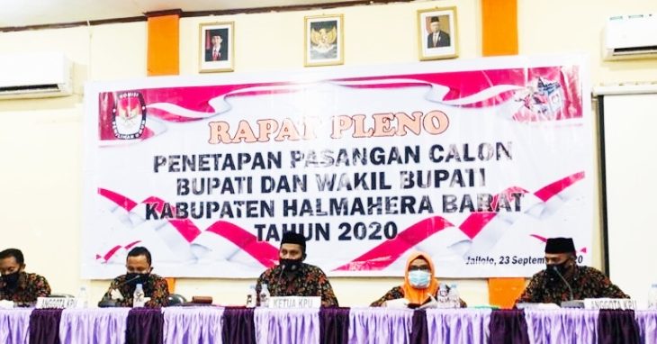 Tok! 4 Paslon Siap Bertarung di Pilkada Halbar