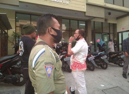 Gubernur Masuk RS, Satpol-PP Pengawalan Ketat