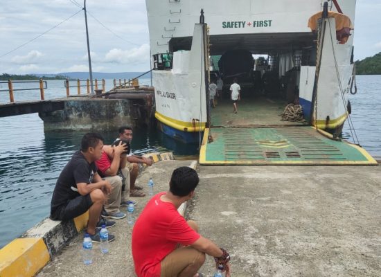 Ferry Rute, Obi-Sula-Mangoli-Taliabu Kandas Diperairan Obi