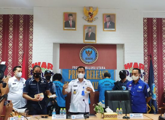 BNNP Malut Kembali Ungkap Kasus Narkoba Jaringan Lapas