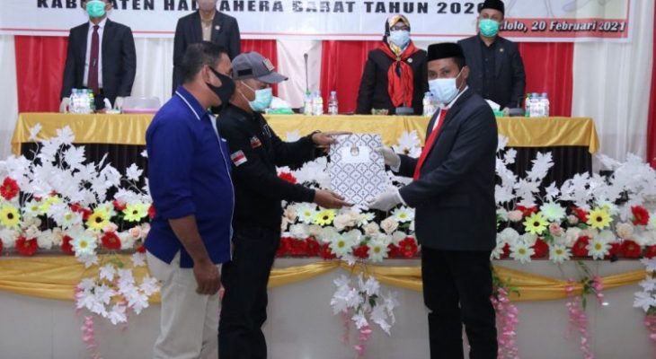 James-Djufri Ditetapkan Sebagai Bupati dan Wakil Bupati Terpilih