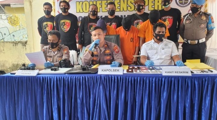 Polsek Ternate Utara Ringkus Pelaku Spesialis Pencuri Rumah Kosong