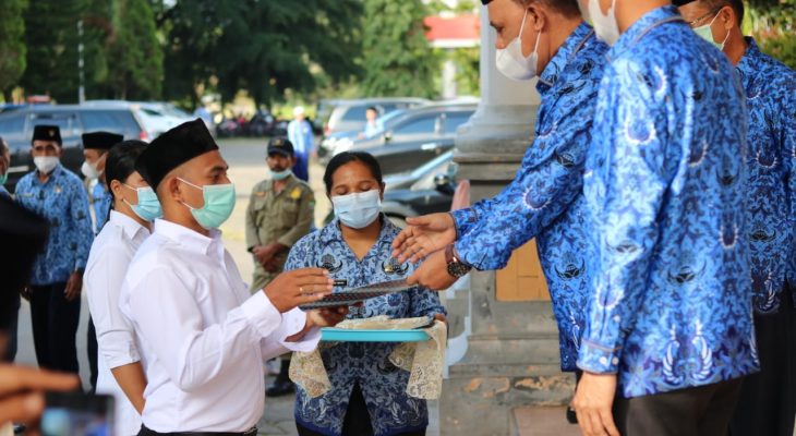 Sebanyak 64 CPNS Halbar Terima SK 80%///jdl