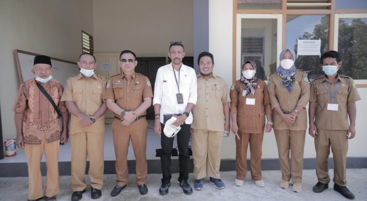 Kadikbud Monitoring Pelaksanaan Ujian Sekolah di Halbar