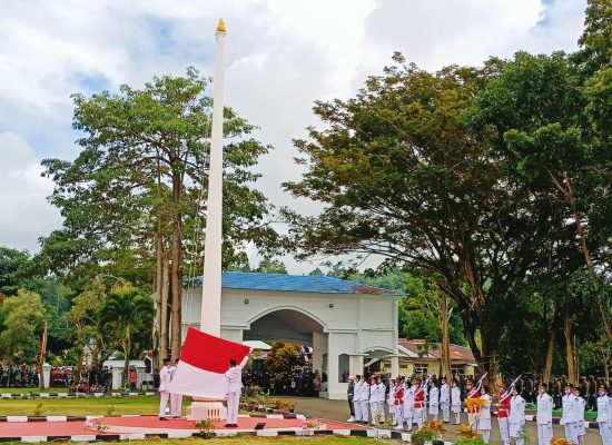 Bupati Perempuan Pertama di Malut Jadi Irup Pada Upacara HUT RI Ke-76