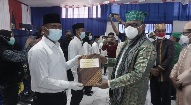 Sekprov Beri Penyerahan Remisi Secara Simbolis Kepada 678 Narapidana