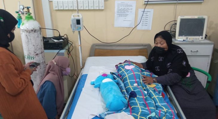 Pasien Gizi Buruk Dan Hidrocyfalus Asal Desa Waiman Kepsul Tutup Usia