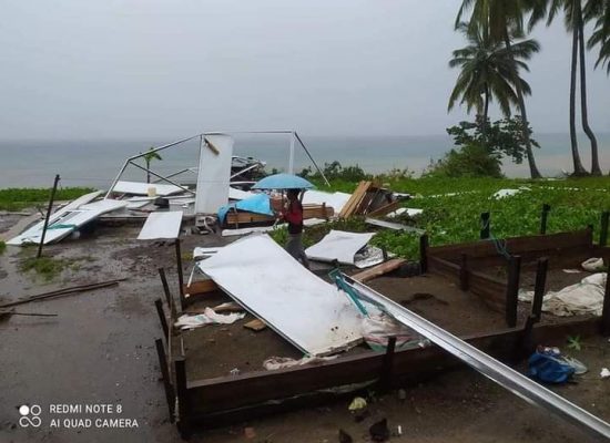 Puluhan Bangunan Rusak Diterpa Angin Puting Beliung