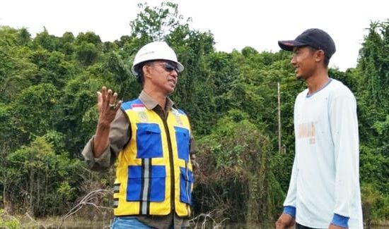 Pembangunan Irigasi Di Wayamli, Tingkatkan Panen Petani
