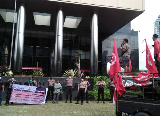 Soal Mutasi di Kepsul, GPM Malut Gelar Aksi di Medagri