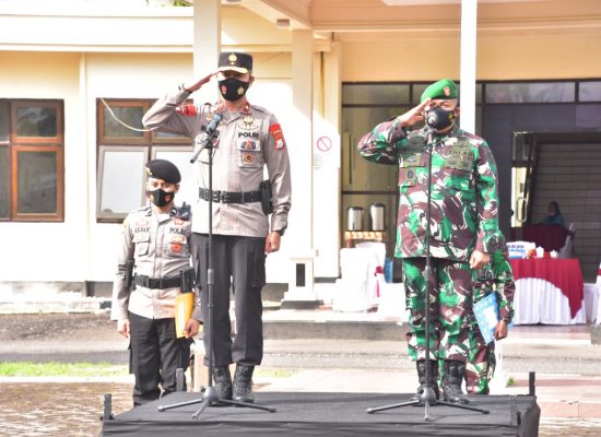Kasrem dan Wakapolda Buka Pendidikan Terintegrasi TNI Polri Di SPN Sofifi