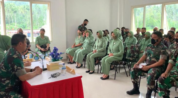 Danrem Kunker Perdana Di Wilayah Halteng