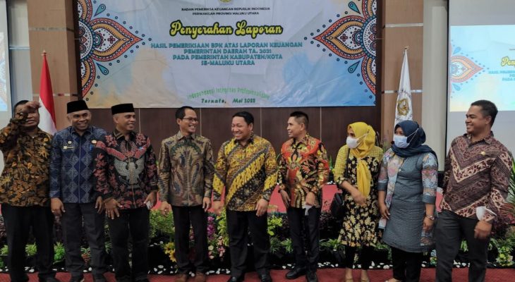 10 Kabupaten Kota Terima LHP BPK TA 2021