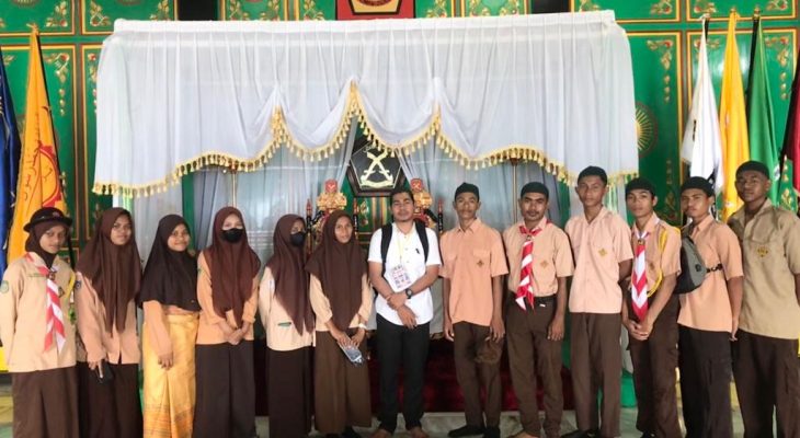 Siswa SMK 2 Tidore, Laksanakan Edukasi  Wisata Sejarah di Kadaton Kesultanan Tidore