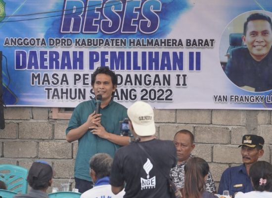 Agenda Reses Frangky Luang Temui Aduan Terkait Marak Bom Ikan 