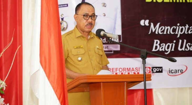 Bupati James : Kami Tetap Mendorong Semangat pembangunan Infrastruktur di Halbar