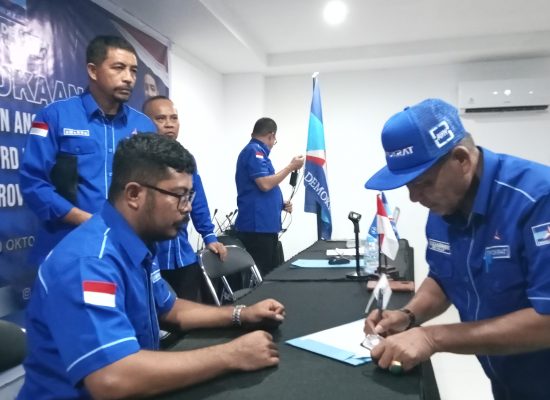 Partai Demokrat Malut Resmi Buka Pendaftaran Bacaleg di 2024
