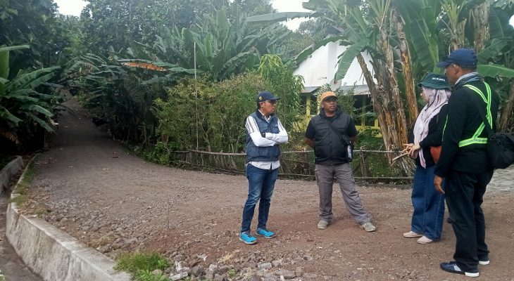 PUPR Monitoring Progres Pekerjaan Fisik di Kecamatan Palau Hiri