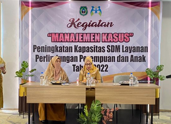 Manajemen Kasus Peningkatan SDM Aparatur Layanan PPA Malut Resmi Dibuka